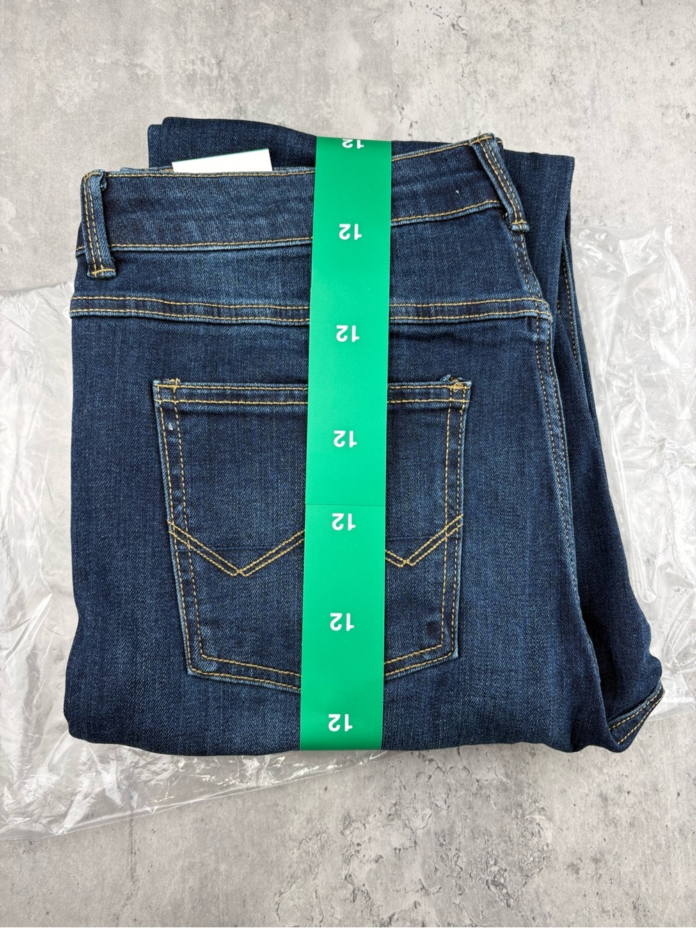 Women’s wrangler high rise boot cut stretch jeans size 12 32” inseam new - Picture 4 of 5
